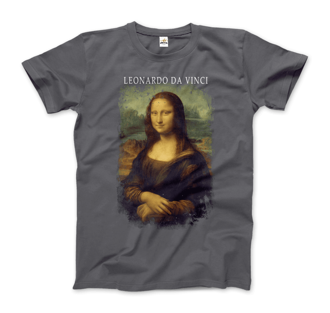 Contradecir Martin Luther King Junior Casi Art-O-Rama Shop - Camiseta de Leonardo Da Vinci Mona Lisa 1503~1519 Artwork