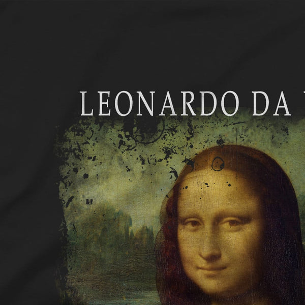 Leonardo Da Vinci Mona Lisa 1503~1519 Artwork T-Shirt - T-Shirt
