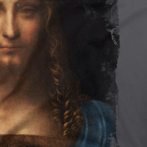 Leonardo Da Vinci Salvator Mundi 1499~1510 Artwork T-Shirt - T-Shirt