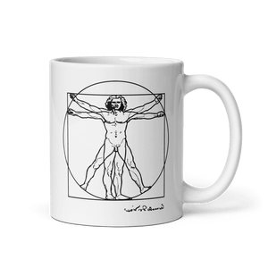 Leonardo Da Vinci Vitruvian Man Sketch Mug - Mug