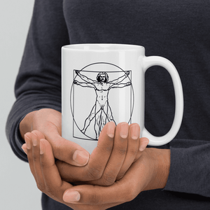 Leonardo Da Vinci Vitruvian Man Sketch Mug - Mug