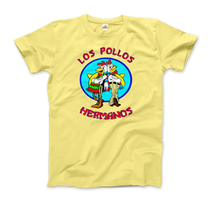 Los Pollos Hermanos Logo - Breaking Bad T-Shirt - Men / Spring Yellow / Small by Art-O-Rama