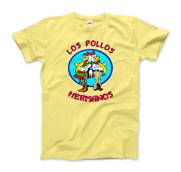 Los Pollos Hermanos Logo - Breaking Bad T-Shirt - Men / Spring Yellow / Small by Art-O-Rama