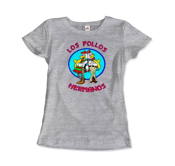Los Pollos Hermanos Logo - Breaking Bad T-Shirt - Women / Heather Grey / Small by Art-O-Rama
