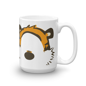 Calvin and Hobbes Faces Contour Mug - 15oz (444mL) by Art-O-Rama