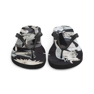 Pablo Picasso Guernica 1937 Artwork Flip-Flops - [variant_title] by Art-O-Rama