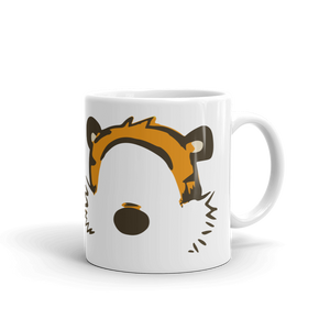Calvin and Hobbes Faces Contour Mug - [variant_title] by Art-O-Rama