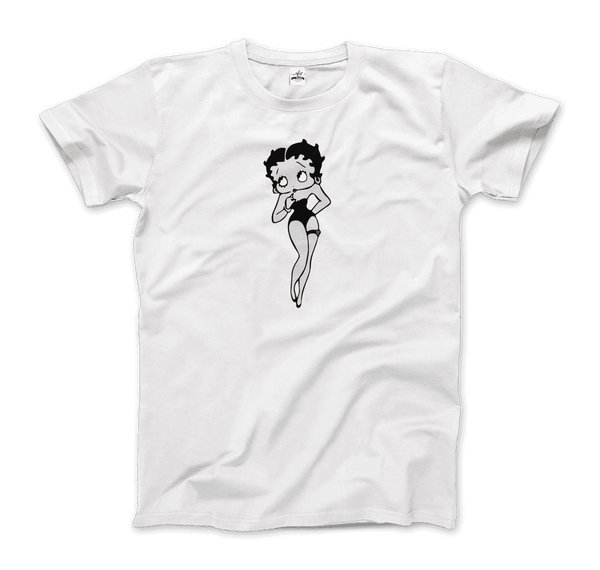 Mrs.Boop Vintage Design T-Shirt - Men / White / Small - T-Shirt