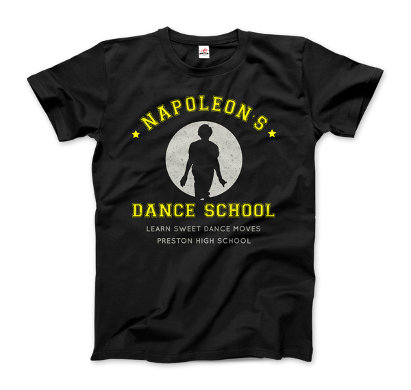 Napoleon Dance School from Napoleon Dinamyte Movie T-Shirt - Men / Black / Small by Art-O-Rama