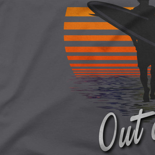 Out Of Water I am nothing Surfing Quote T-Shirt - T-Shirt