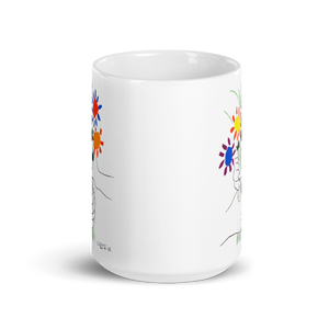 Pablo Picasso Bouquet of Peace 1958 Artwork Mug - [variant_title] by Art-O-Rama