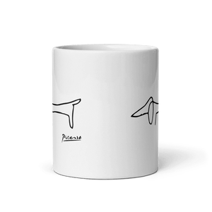 Pablo Picasso Dachshund Dog (Lump) Artwork Mug - Mug