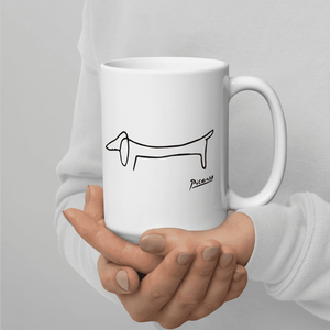 Pablo Picasso Dachshund Dog (Lump) Artwork Mug - Mug
