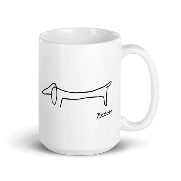 Pablo Picasso Dachshund Dog (Lump) Artwork Mug - Mug