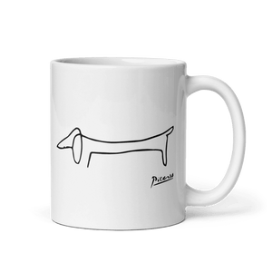 Pablo Picasso Dachshund Dog (Lump) Artwork Mug - Mug