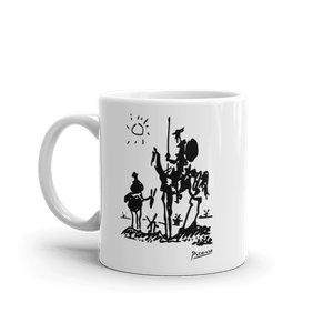 Pablo Picasso Don Quixote of La Mancha 1955 Artwork Mug - 11oz (325mL) - Mug