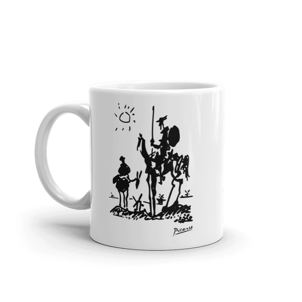 Pablo Picasso Don Quixote of La Mancha 1955 Artwork Mug - 11oz (325mL) - Mug