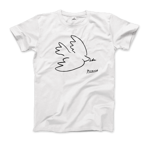 Pablo Picasso Dove Of Peace 1949 Artwork T-Shirt - Men (Unisex) / White / S - T-Shirt