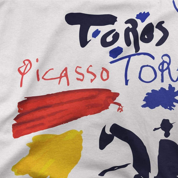 Pablo Picasso Toros y Toreros Book Cover 1961 Artwork T-Shirt - [variant_title] by Art-O-Rama