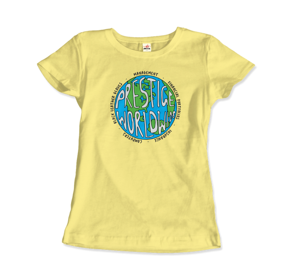 Prestige Worldwide Step Brothers T-Shirt - Women / Spring Yellow / Small by Art-O-Rama
