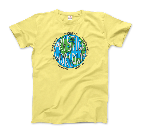 Prestige Worldwide Step Brothers T-Shirt - Men / Spring Yellow / Small by Art-O-Rama