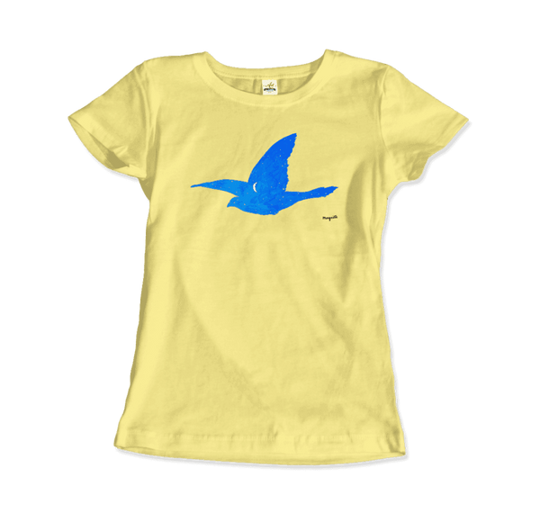 Rene Magritte Le Baiser 1957 Artwork T-Shirt - Women / Spring Yellow / Small - T-Shirt