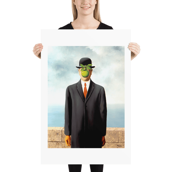 Rene Magritte The Son of Man 1964 Artwork Poster