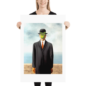 Rene Magritte The Son of Man 1964 Artwork Poster