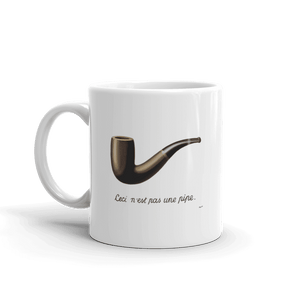 Rene Magritte This Is Not A Pipe 1929 Artwork Mug - 11oz (325mL) - Mug