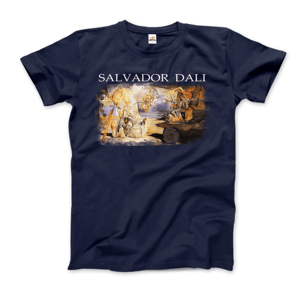 Salvador Dali - Apotheosis of Homer 1948 Artwork T-Shirt - Men / Navy / Small - T-Shirt