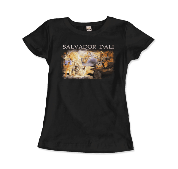 Salvador Dali - Apotheosis of Homer 1948 Artwork T-Shirt - Women / Black / Small - T-Shirt