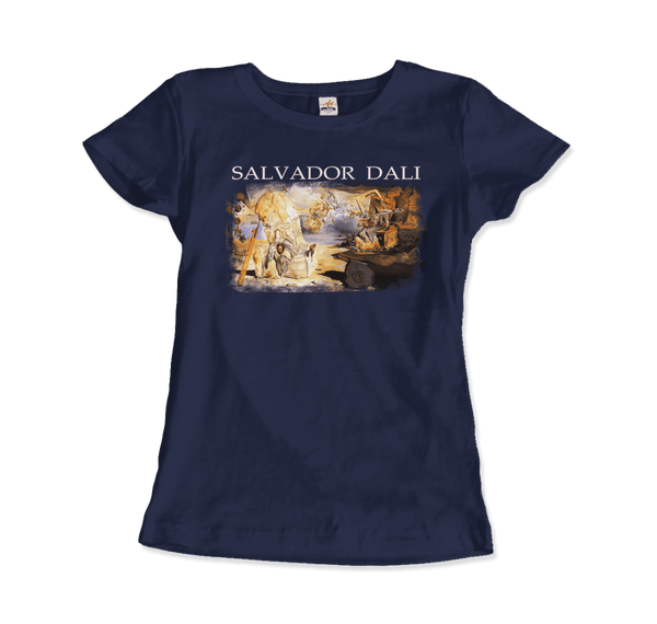 Salvador Dali - Apotheosis of Homer 1948 Artwork T-Shirt - Women / Navy / Small - T-Shirt