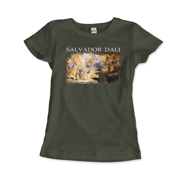 Salvador Dali - Apotheosis of Homer 1948 Artwork T-Shirt - Women / City Green / Small - T-Shirt
