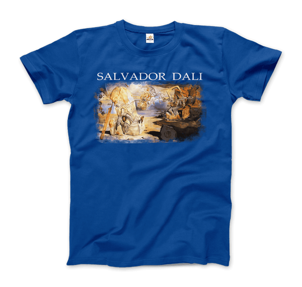 Salvador Dali - Apotheosis of Homer 1948 Artwork T-Shirt - Men / Royal Blue / Small - T-Shirt