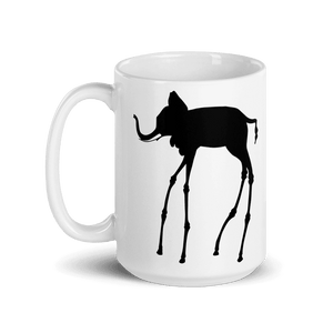 Salvador Dali The Elephants 1948 Artwork Mug - 15oz (444mL) - Mug