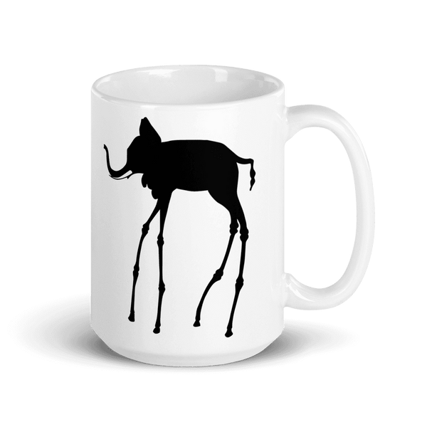 Salvador Dali The Elephants 1948 Artwork Mug - Mug