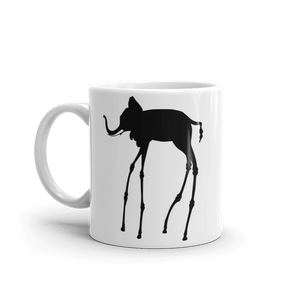 Salvador Dali The Elephants 1948 Artwork Mug - 11oz (325mL) - Mug