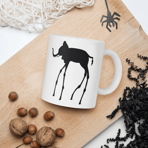 Salvador Dali The Elephants 1948 Artwork Mug - Mug