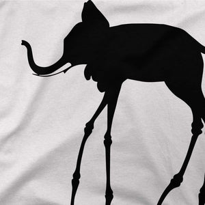 Salvador Dali The Elephants 1948 Artwork T-Shirt - [variant_title] by Art-O-Rama
