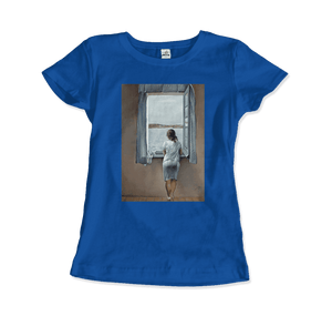Salvador Dali Young Woman at a Window Artwork T-Shirt - T-Shirt