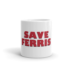 Save Ferris from Ferris Bueller's Day Off Mug - [variant_title] by Art-O-Rama