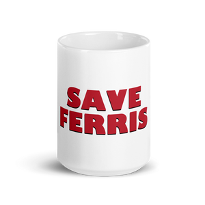 Save Ferris from Ferris Bueller's Day Off Mug - [variant_title] by Art-O-Rama