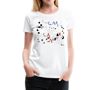 Joan Miro Woman Dreaming of Escape 1945 Artwork T-Shirt - [variant_title] by Art-O-Rama