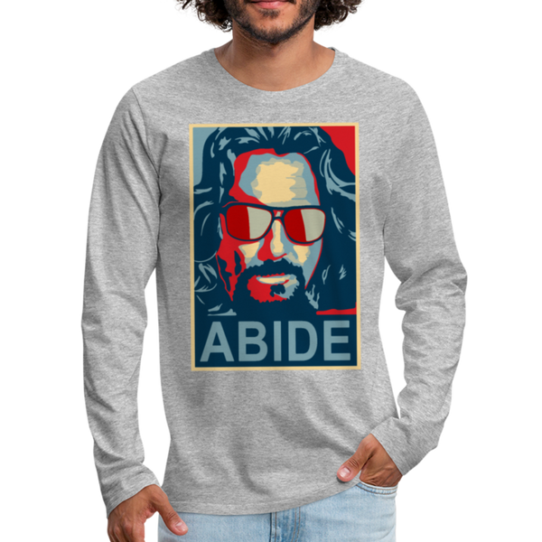 Big Lebowski Abide, Hope Style Long Sleeve Shirt - [variant_title] by Art-O-Rama