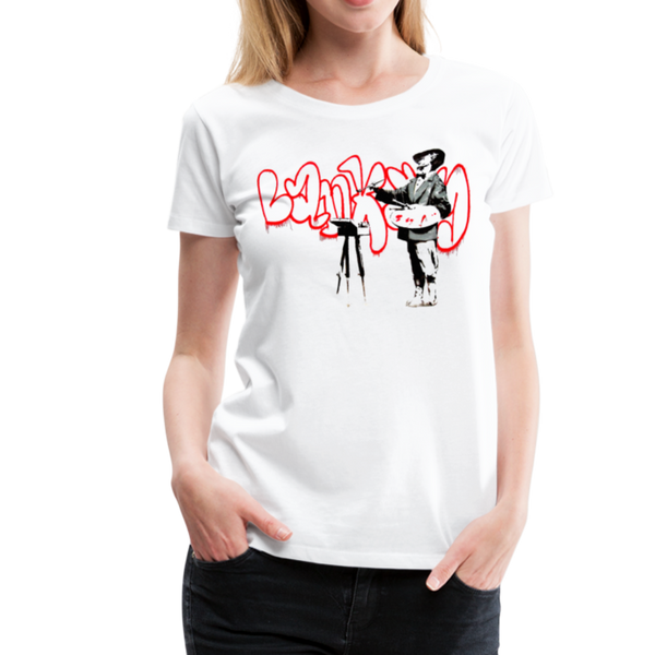 T-shirt Banksy le peintre (Velazquez) de Portobello Road