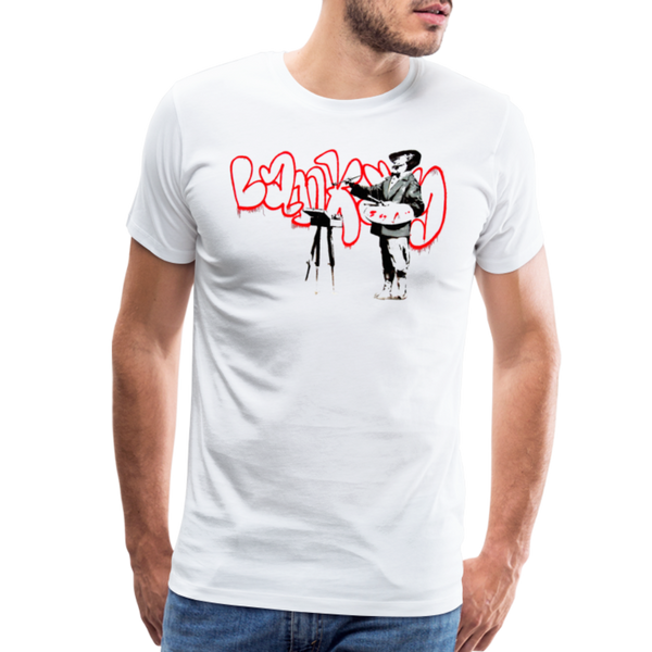 T-shirt Banksy le peintre (Velazquez) de Portobello Road