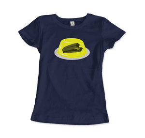 Stapler in Jello Prank from The Office T-Shirt - Women / Navy / Small - T-Shirt