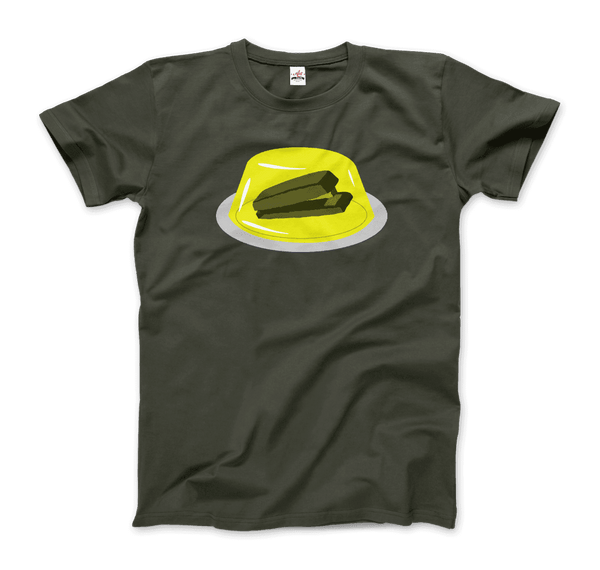 Stapler in Jello Prank from The Office T-Shirt - Men / City Green / Small - T-Shirt