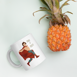 Take It Easy, Nacho Libre, El Luchador Mascarado Mug - [variant_title] by Art-O-Rama
