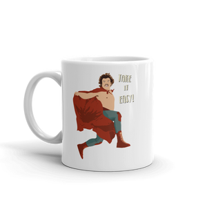 Take It Easy, Nacho Libre, El Luchador Mascarado Mug - 11oz (325mL) by Art-O-Rama